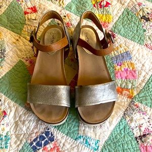 Joseph Seibel sandals, size 38.